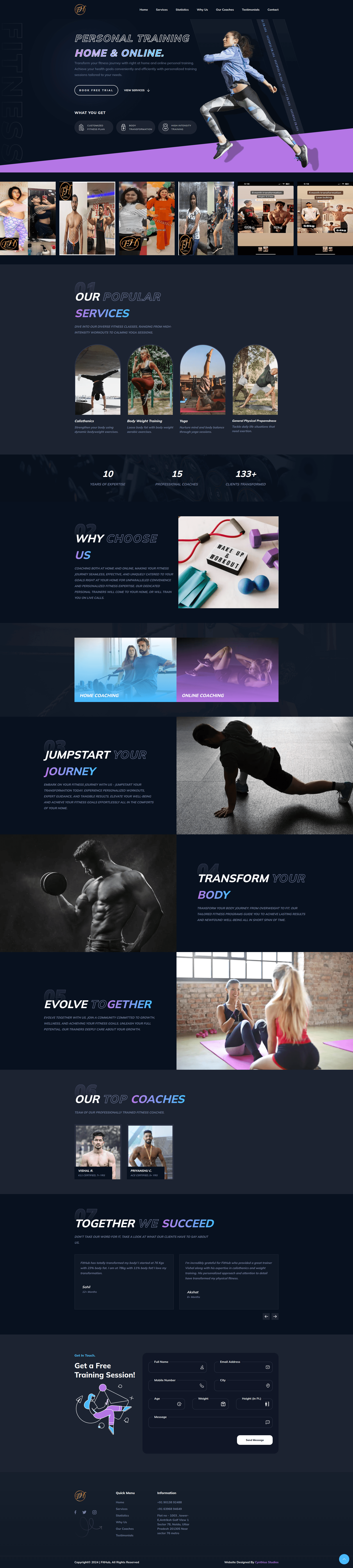 FitHub Transform screenshot